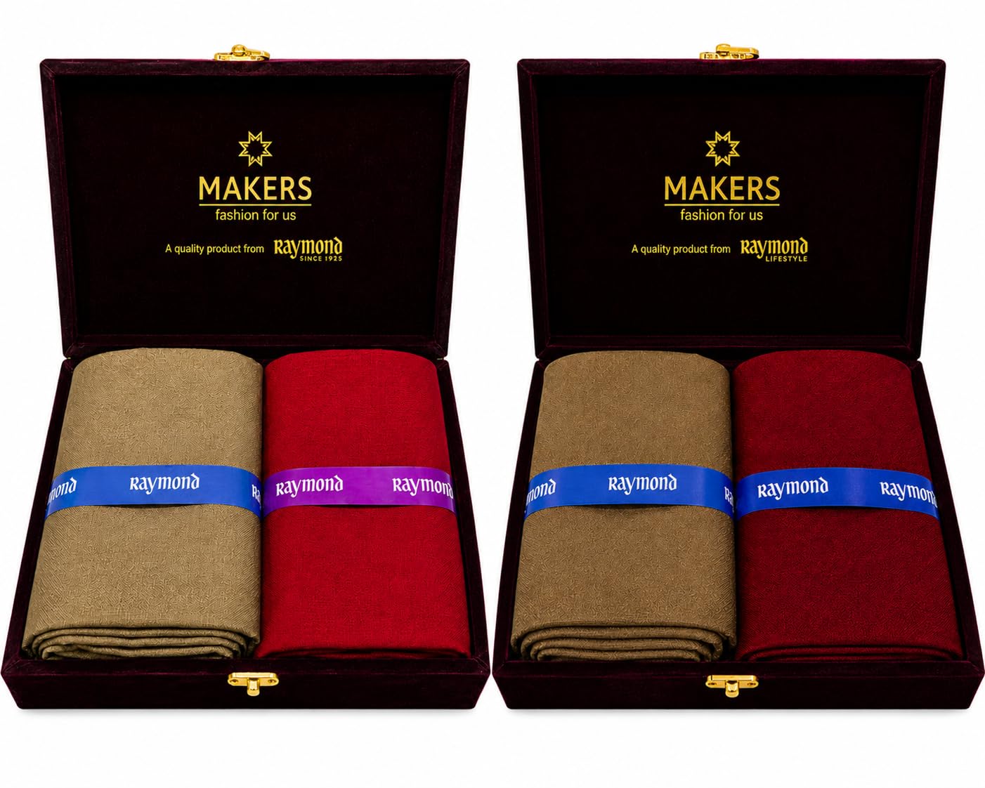 Premium Unstitched Shirt & Pant Fabric Set with Gift Box | Tailoring Dress Material for Men-image-10