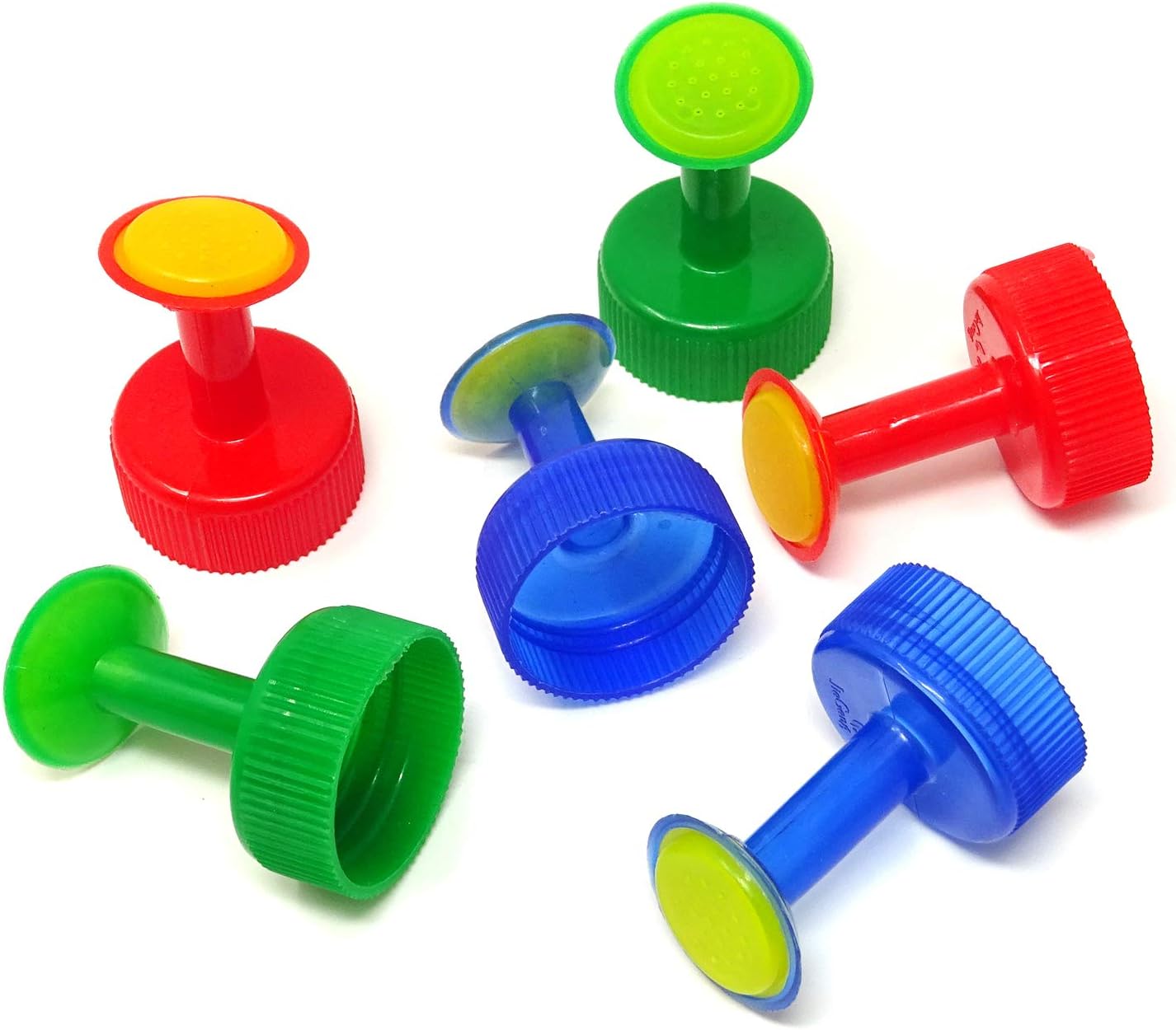 HONBAY twelve piece plastic bottle cap sprinkler nozzles for nursery and bonsai watering