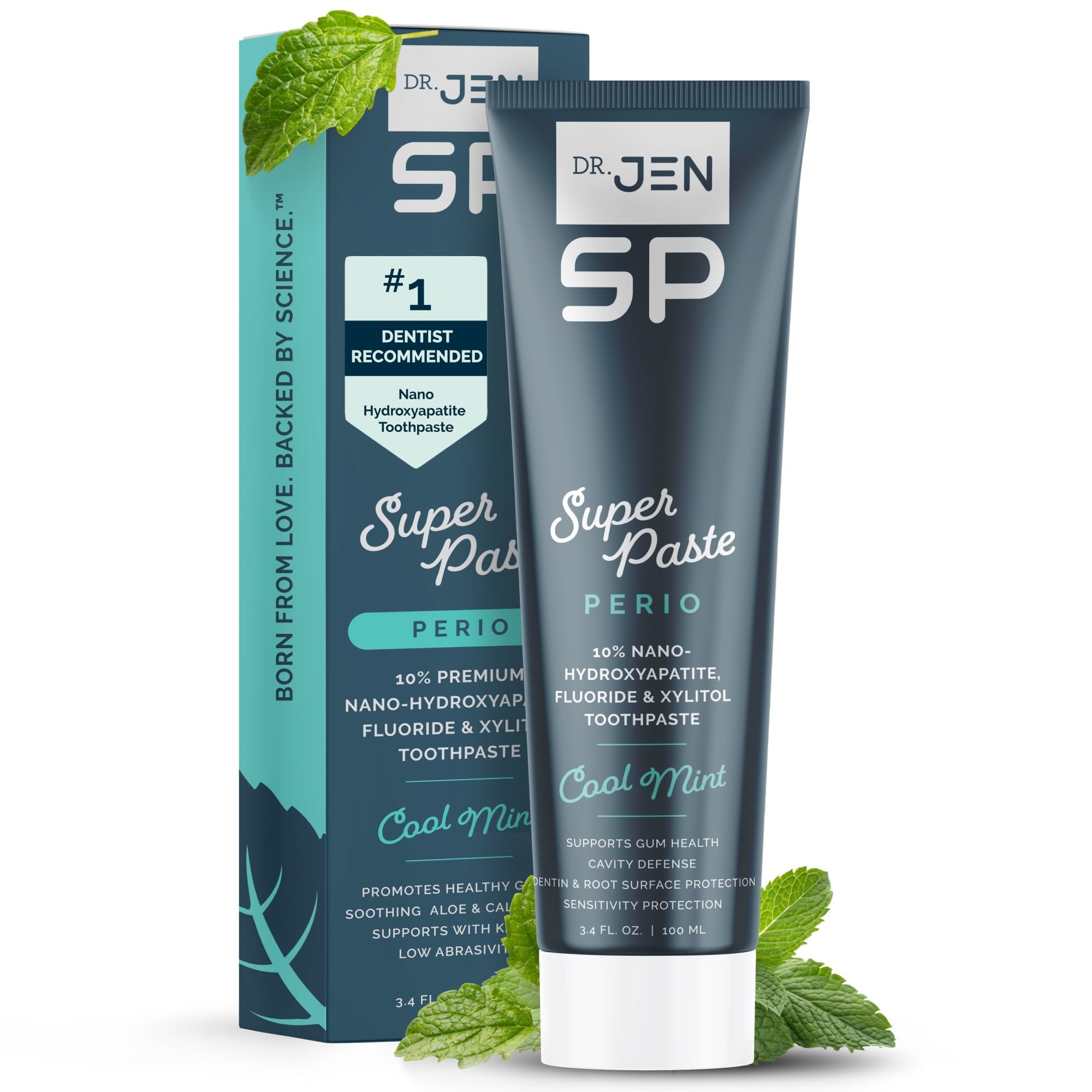 Amazon.com: Dr. Jen Super Paste Perio Toothpaste, Cool Mint