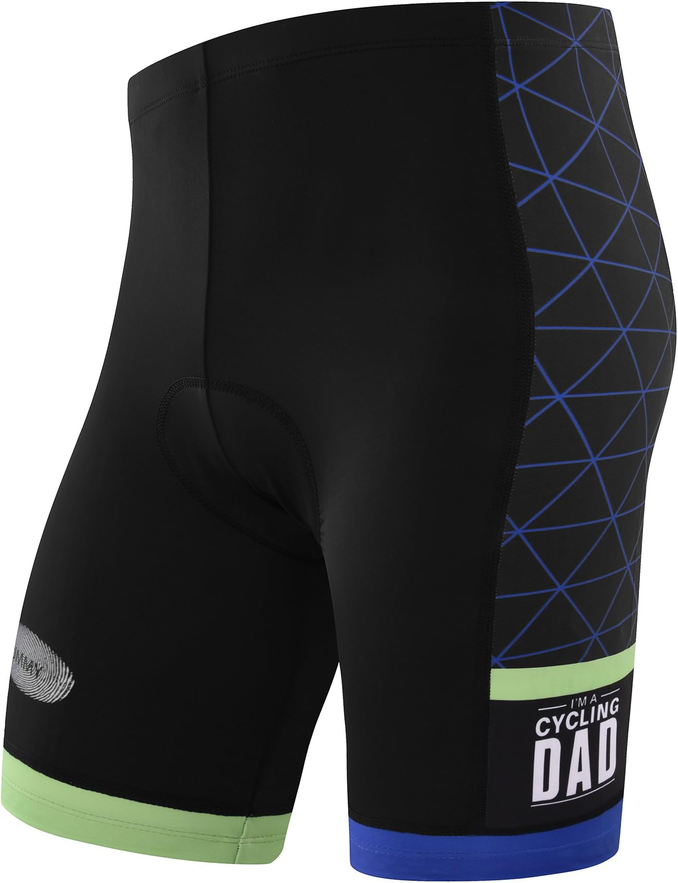 NUMMY Men's Cycling Shorts with 3D Padded Trend Design Breathable Quick Dry Road Bike Bicycle Shorts