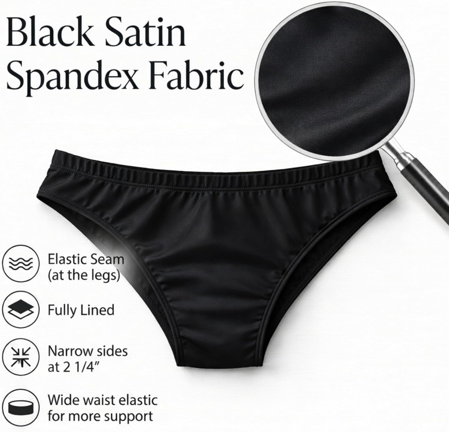 NPC & IFBB Approved Satin Spandex Classic Physique Trunks – Men’s Bodybuilding Posing Wear - Image 5