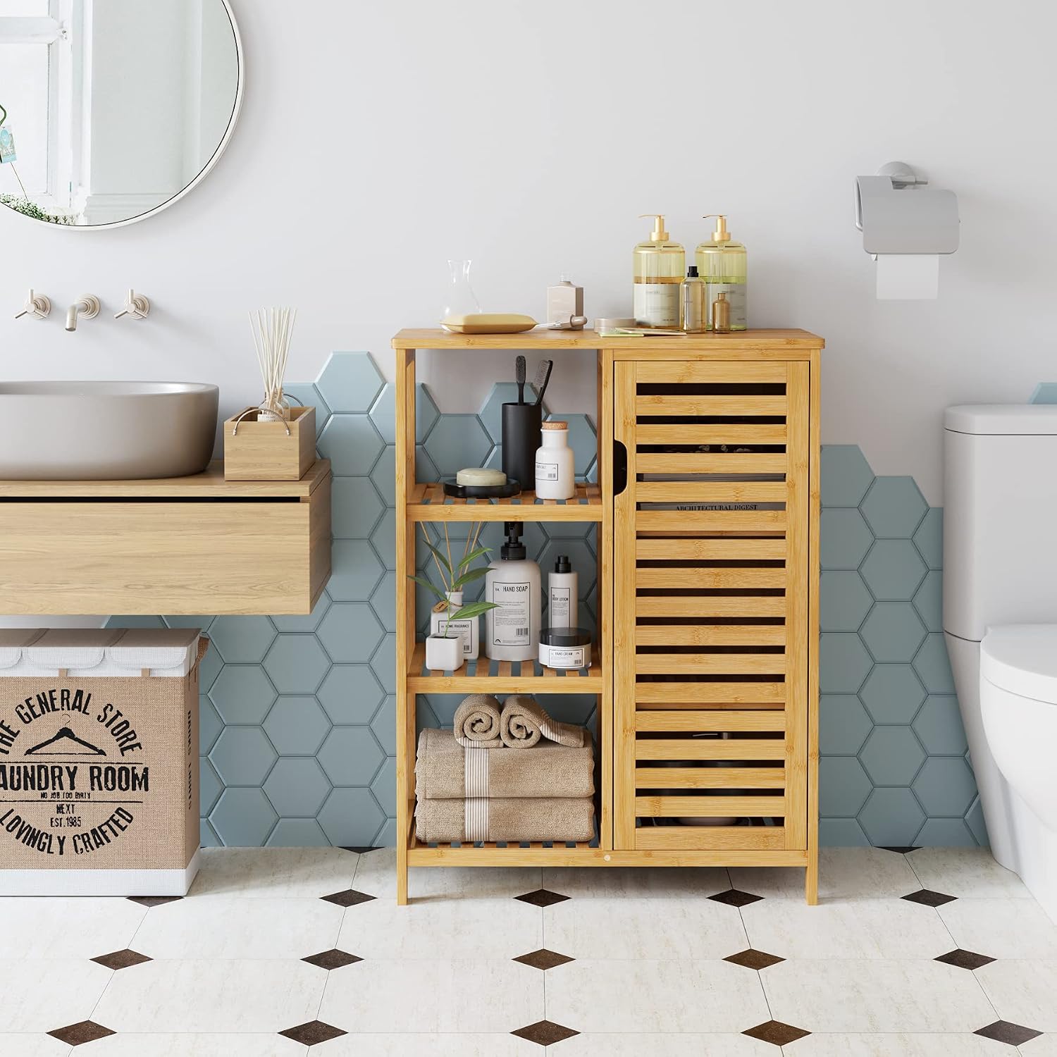 Buy Homecho Bathroom Storage Cabinet