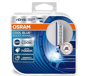 Amazon.com: OSRAM XENARC Cool Blue Boost D1S, HID headlamp