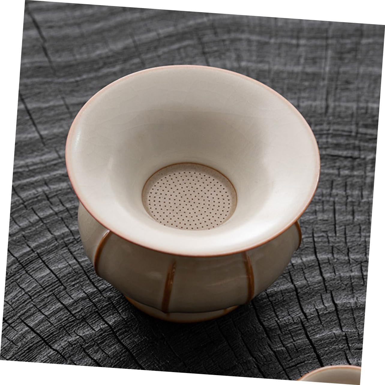 OUNONA Ceramic Tea Filter with Dense Mesh Design Tea Infuser for Daily Use for Cleaner Brew
