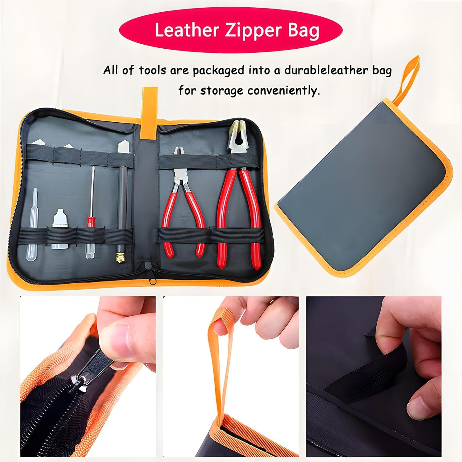 Glass Cutting Tool Set Kit,Premium Glass Running Breaking Pliers and Glass Cutter Kit, Heavy Duty Glass Cutting Tool with Rubber Tip, Work Great for Stained Glass, Mosaics, Fusing, Breaking