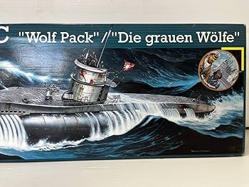 Revell 1:72 UボートVI IC Wolf Pack Large Scale! Revell 1:72 German U-boat Type VIIC 