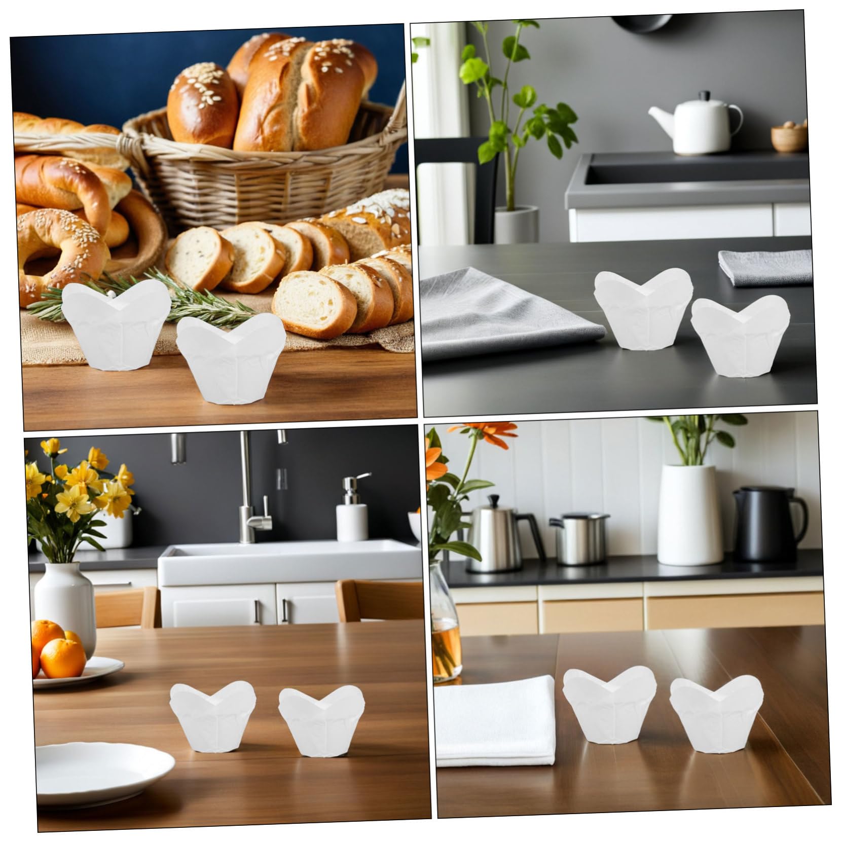 200 Moldes Para Muffins Resistentes A La Grasa Moldes De Papel Para Cupcakes