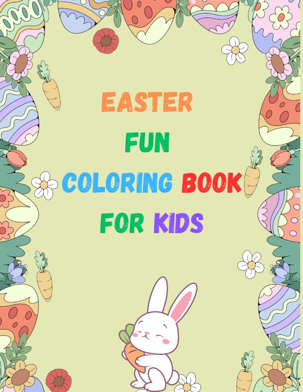 EASTER FUN COLORING BOOK FOR KIDS