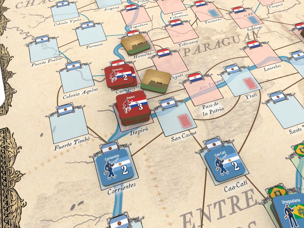 Asmodee - La Guerra della Triplice Alleanza - Gioco da Tavolo, 2 Giocatori, 14+ Anni, Edizione in Italiano