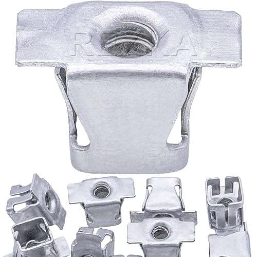 Rexka 30 piezas M4.2-1.41 Fender Liner Bumper Panel Intrument Panel U Tuerca para GM 11518531 Hummer Chevy GMC Buick Cadillac Camiones #8 GM Fender