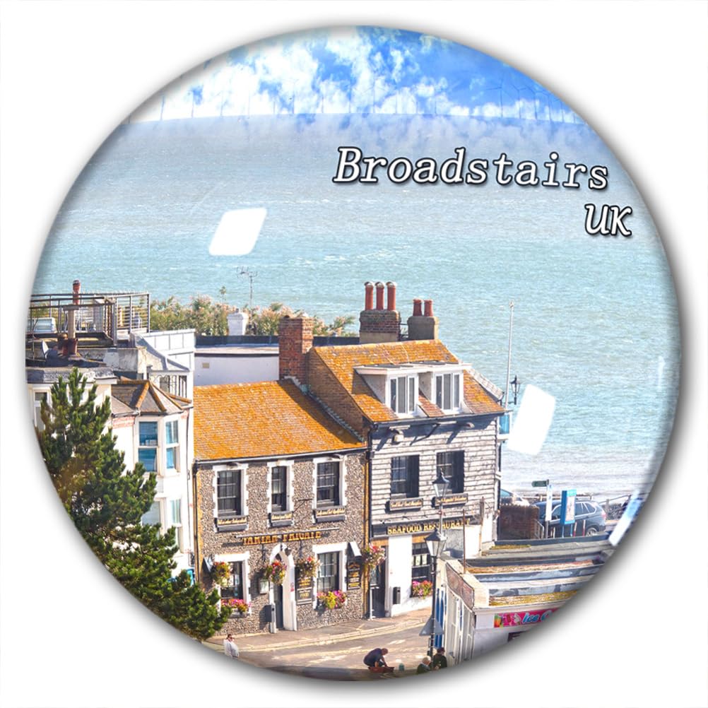 Afghanistan-0001 Uk Broadstairs Fridge Magnet Refrigerator Stickers Decorative Magnet Travel Souvenir Glass