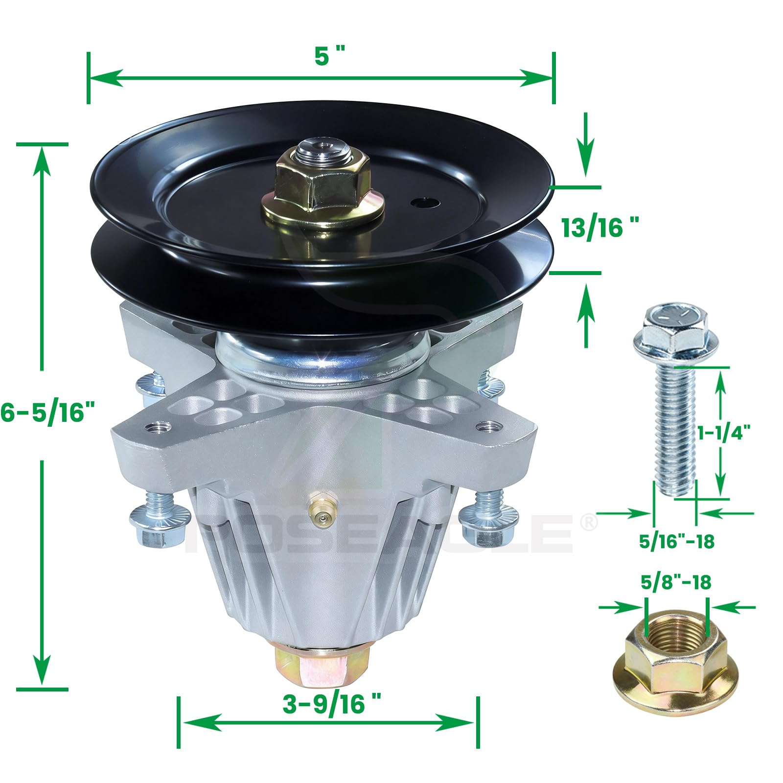 Amazon.com : POSEAGLE 3 Pack 918-06981 Spindle Assembly with 756