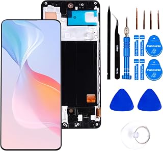 NuBien LCD Displays Für Samsung Galaxy A51 4G, LCD Ersatz Touchscreen Kit, Bildschirm Ersetzt für SM-A515F/DS, SM-A515, A515U