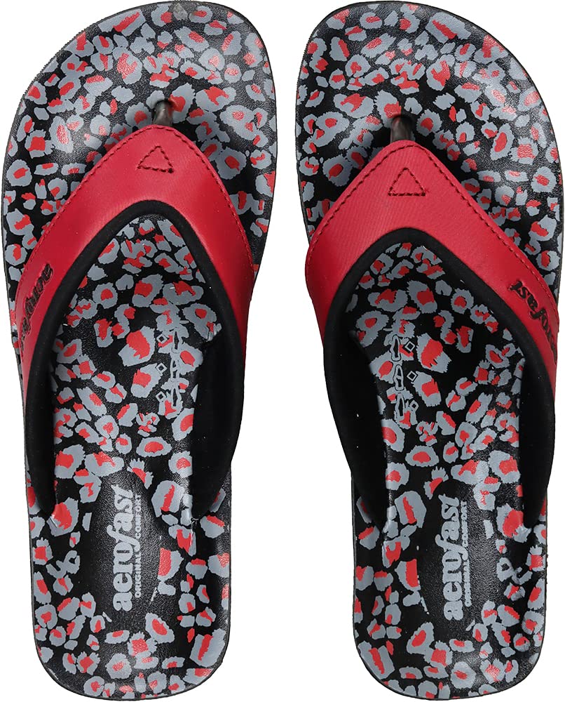 Aerofast PU Red Casual (LA0846) Slippers for Women - 36 EU (B08PD4KBPW) Amazon Price History, Amazon Price Tracker
