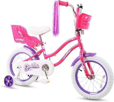 Chipmunk Kids Bike Toddlers 12 14 16 18 Inch Wheel Bicycle Beginners Boys Girls Ages 3-11 Years, Multiple Color Options