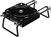 Vista 5 de Attwood 15700-3 Montura de Asiento, con Abrazadera y Giratoria, Se Ajusta de 7 ½ Pulgadas a 18 Pulgadas, Aluminio Revestido en Polvo Negro