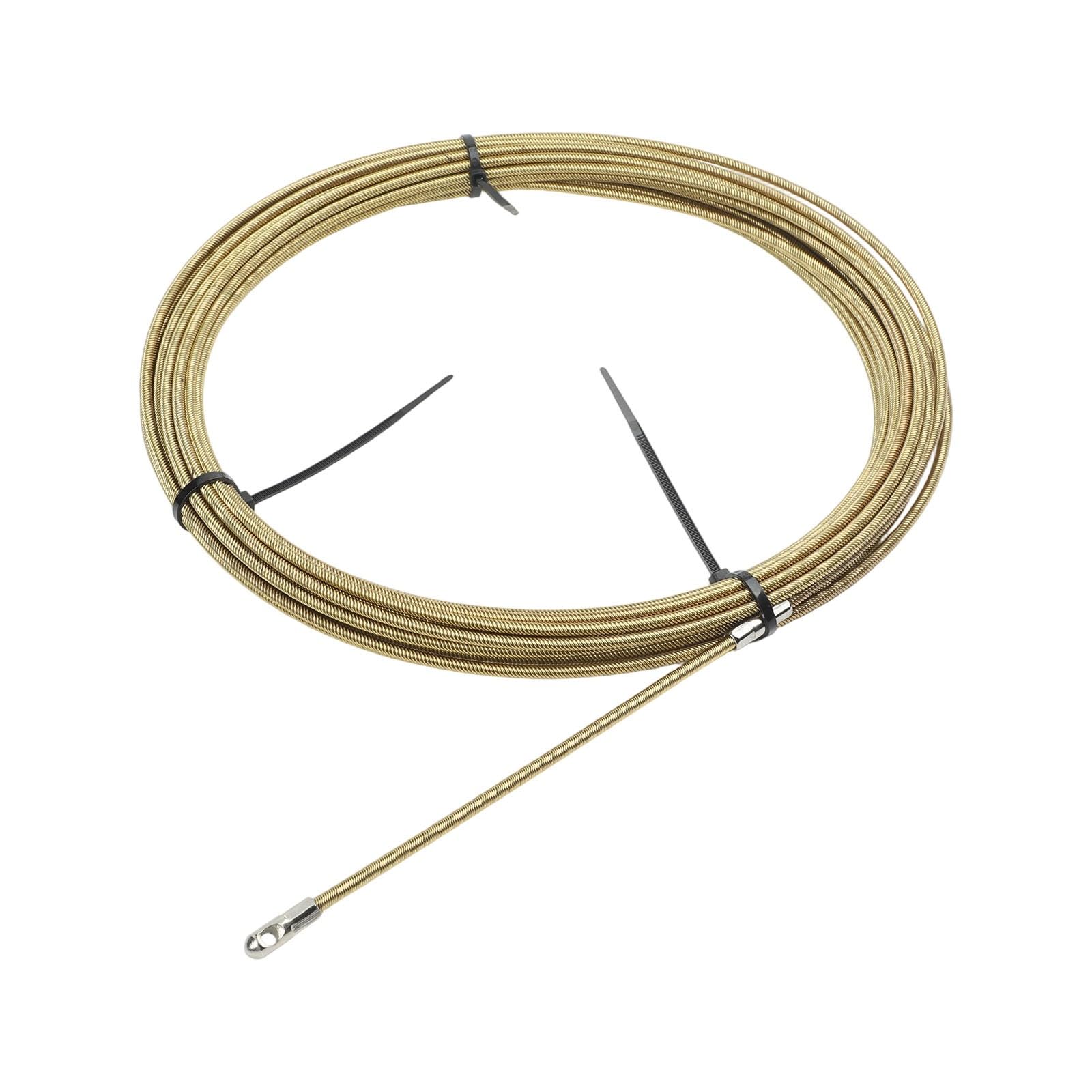 Estrattore di cavi elettrici compatto Macchina automatica di filettatura in lega di alluminio Installatore di filo professionale compiti fai da te per set nero