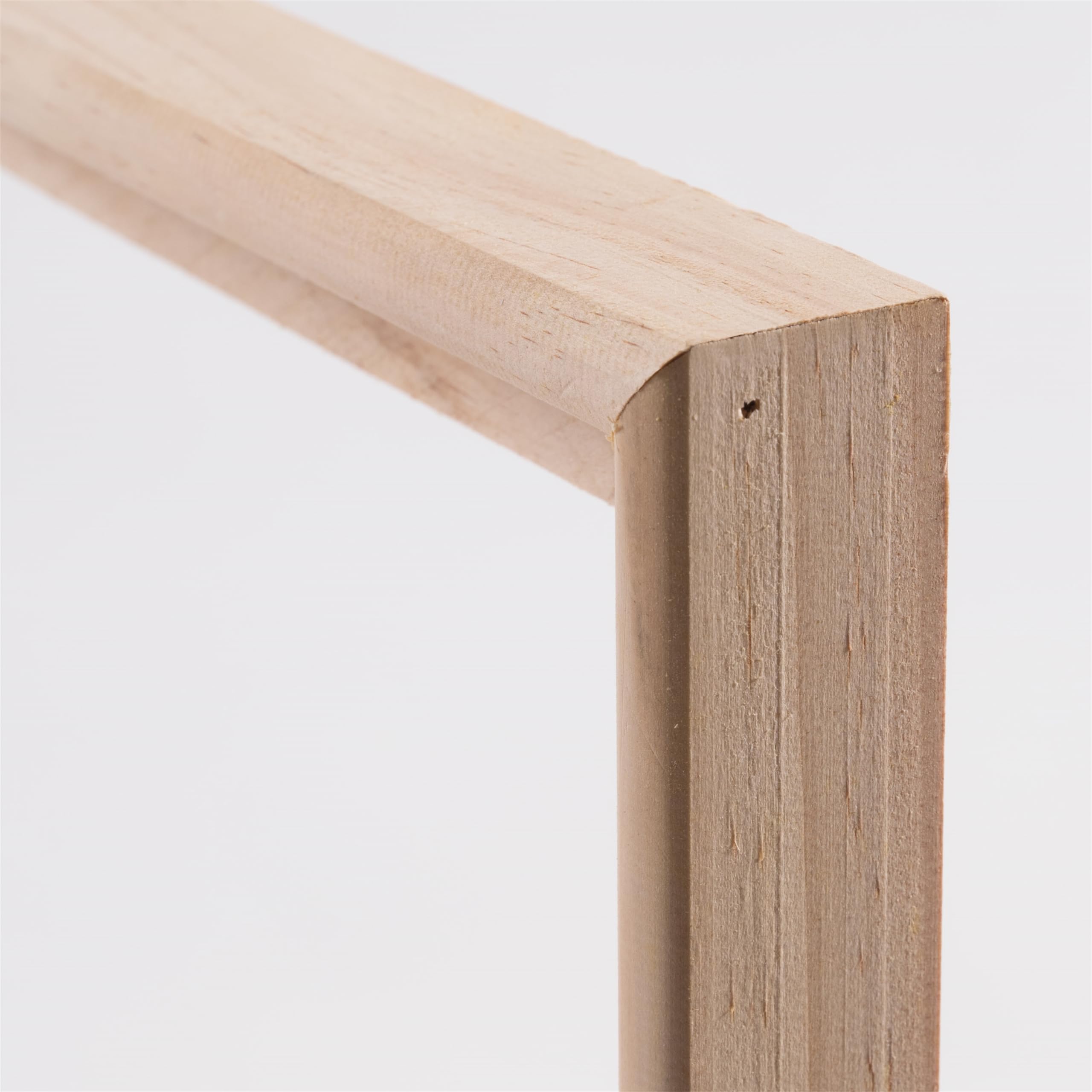Set di 2 cornici per foto in legno naturale di quercia formato A4, 21 x 30