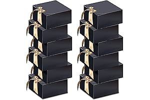 Luxury Packaging: HUAPRINT Black Gift Boxes