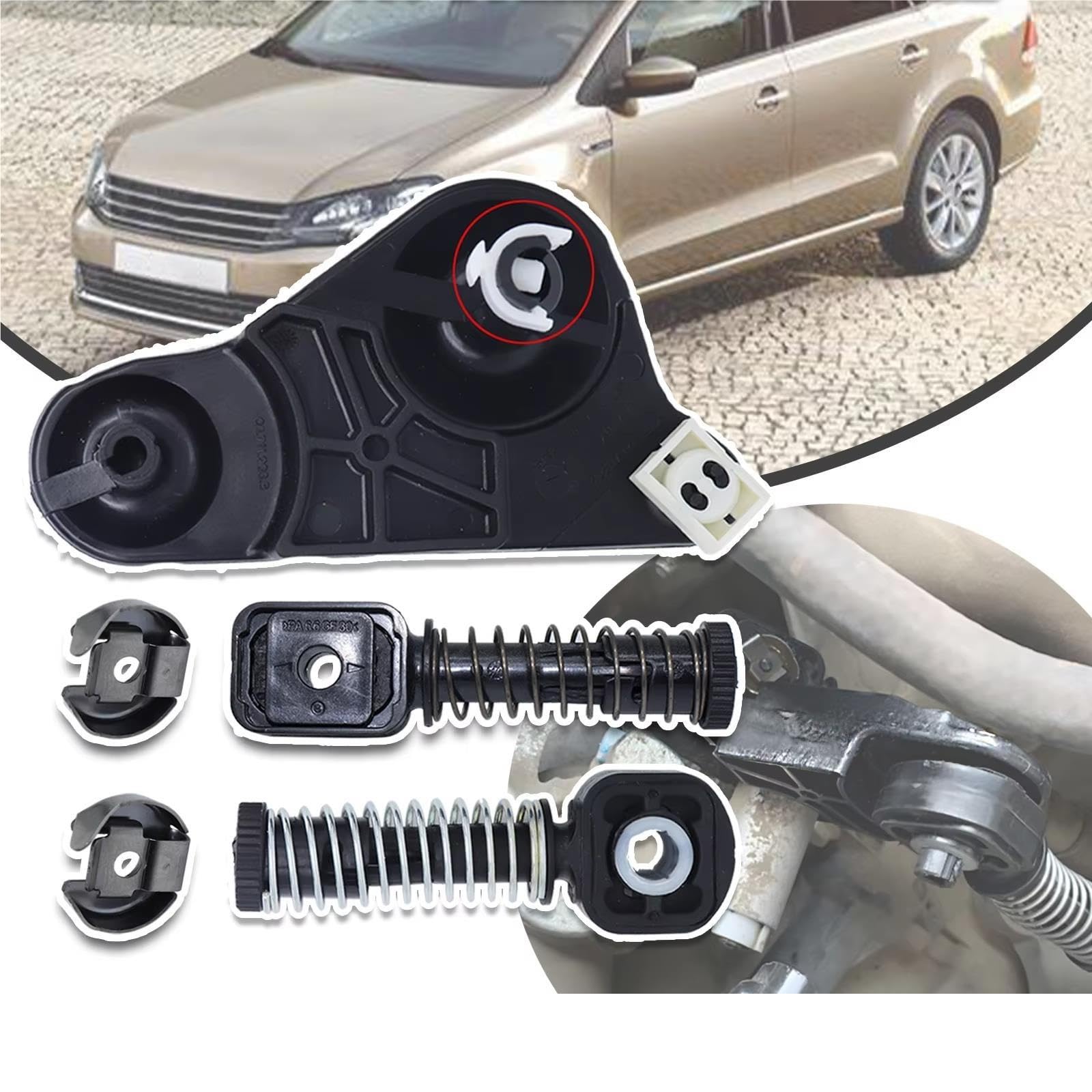 Schaltkabel-Buchsen-Set Für Seat Für Toledo KG 2013-2019