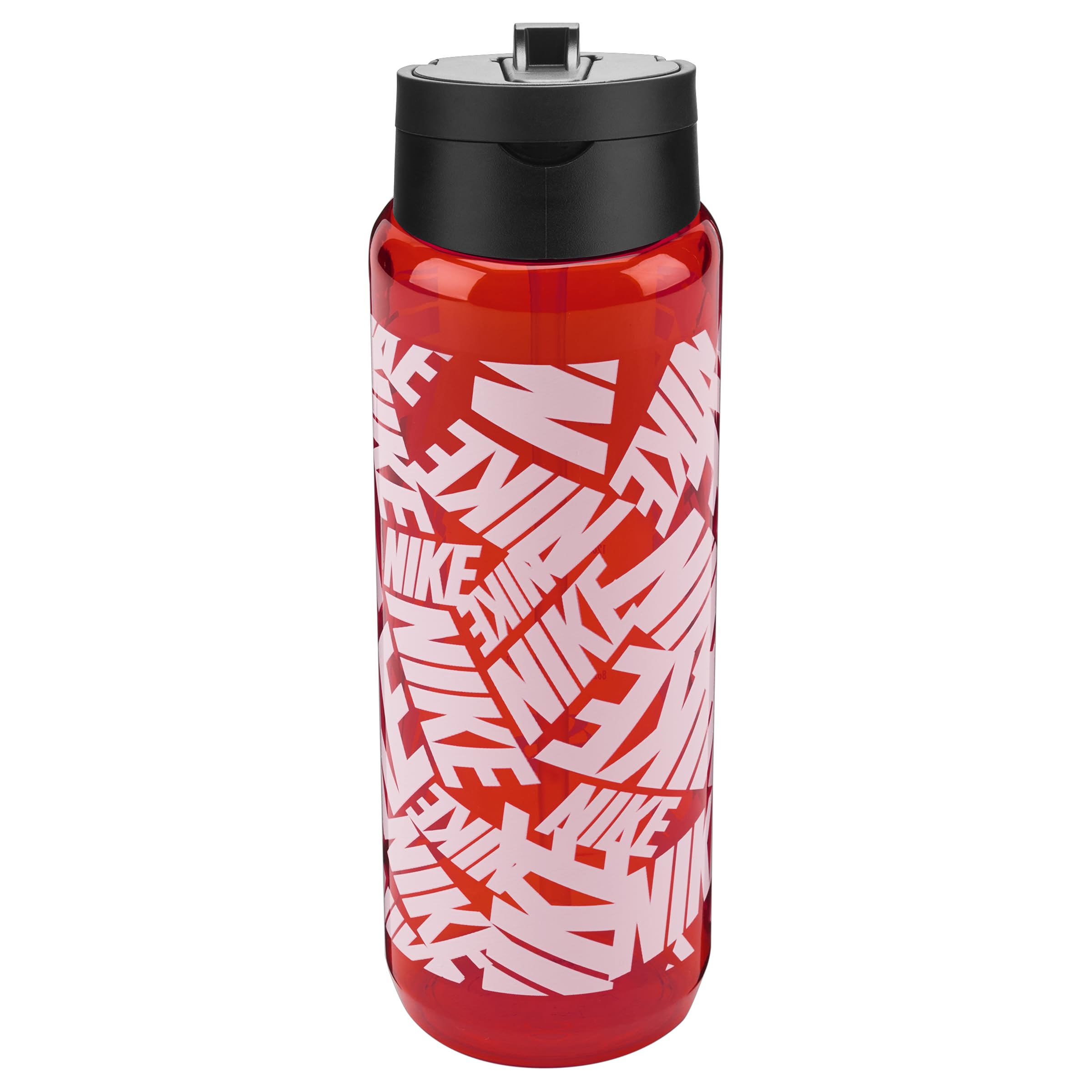 Gourde Nike TR Renew Recharge Straw orange et blanche de 709 ML
