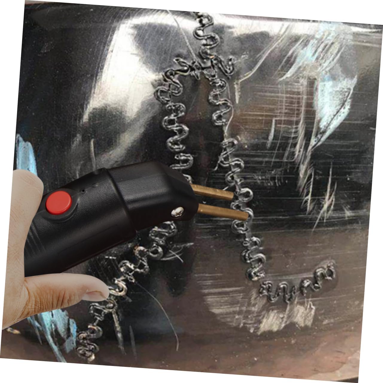 Generic Crack Bumper Repair Kit Car Bumper Repairing Machine Portable Spot Welder Hot Stapler for Auto Body Tool Us Plug