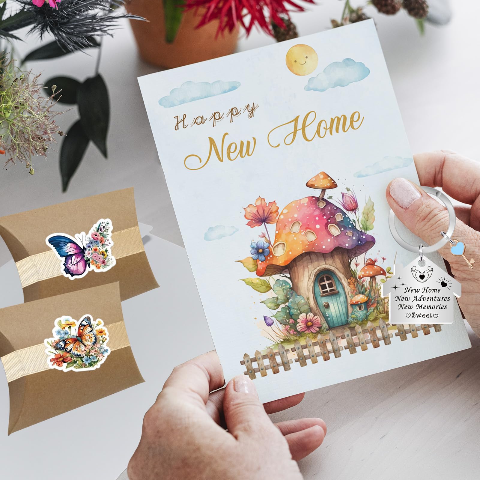 New Home Card, New House Cards, Congratulations Housewarming House Warming Cards - Image 3