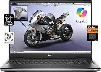 DellPrecision 7000 7670 Mobile Workstation (16" FHD+, Intel Core i5-12600HX (>i7-1280P), 32GB RAM, 1TB SSD, NVIDIA RTX A2000 8GB) Laptop for Designer, Architect, 3-Yr WRT, Win 11 Pro w/AI Copilot