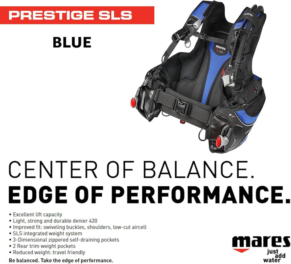 Amazon.com : Mares Prestige SLS BCD | Unisex Ergonomic Lightweight