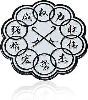 SHANG-CHI Marvel Legends Pin, The TEN RINGS Symbol - The Legend of The Ten Rings Officially Licensed Shang-Chi Marvel Studios Enamel PIN - 3.8cm