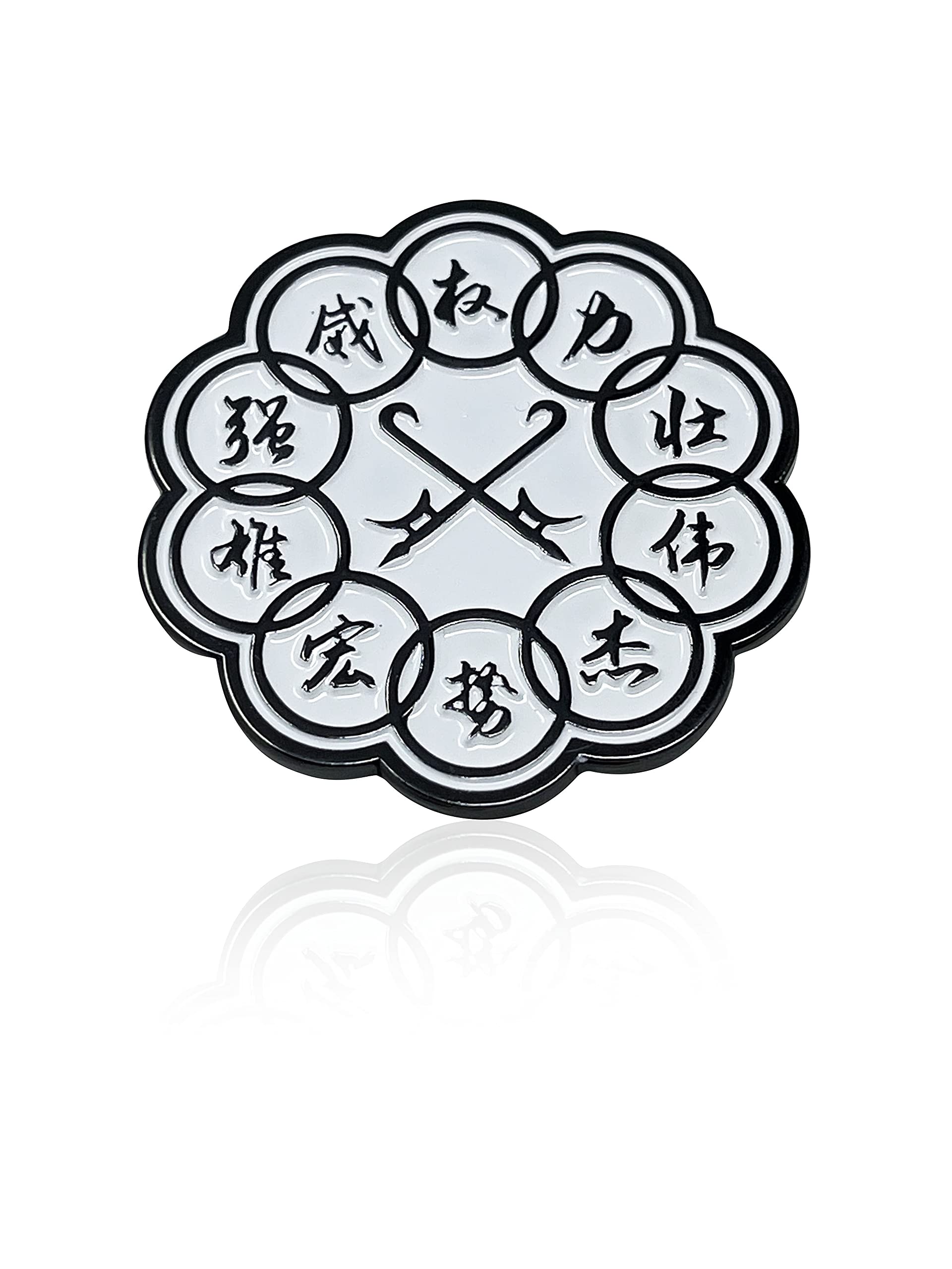 SHANG-CHI Marvel Legends Pin, The TEN RINGS Symbol - The Legend of The Ten Rings Officially Licensed Shang-Chi Marvel Studios Enamel PIN - 3.8cm