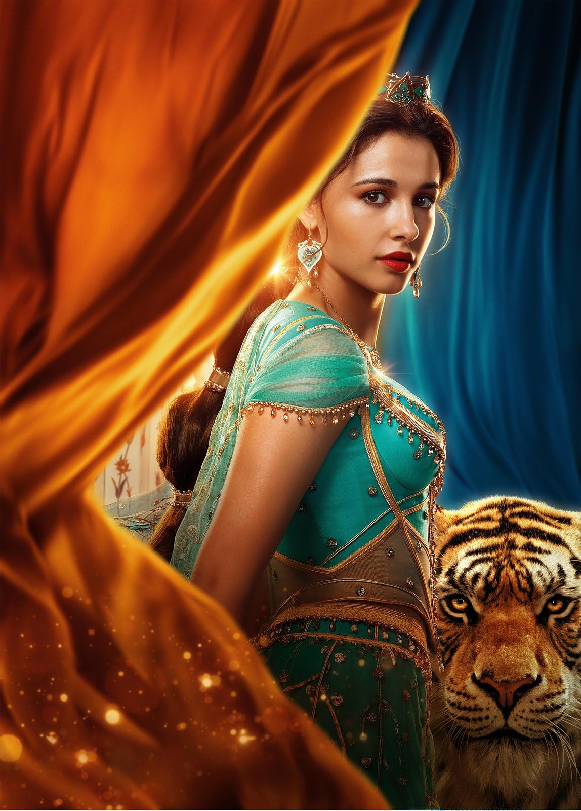 Aladdin 2019 51 A0 Poster on Canvas - Movie Art Poster in varie dimensioni per idee soggiorno o camera da letto. Immagini di film cult senza bordi Classic Iconic 70s 80s 90s Vintage Retro Home Wall D