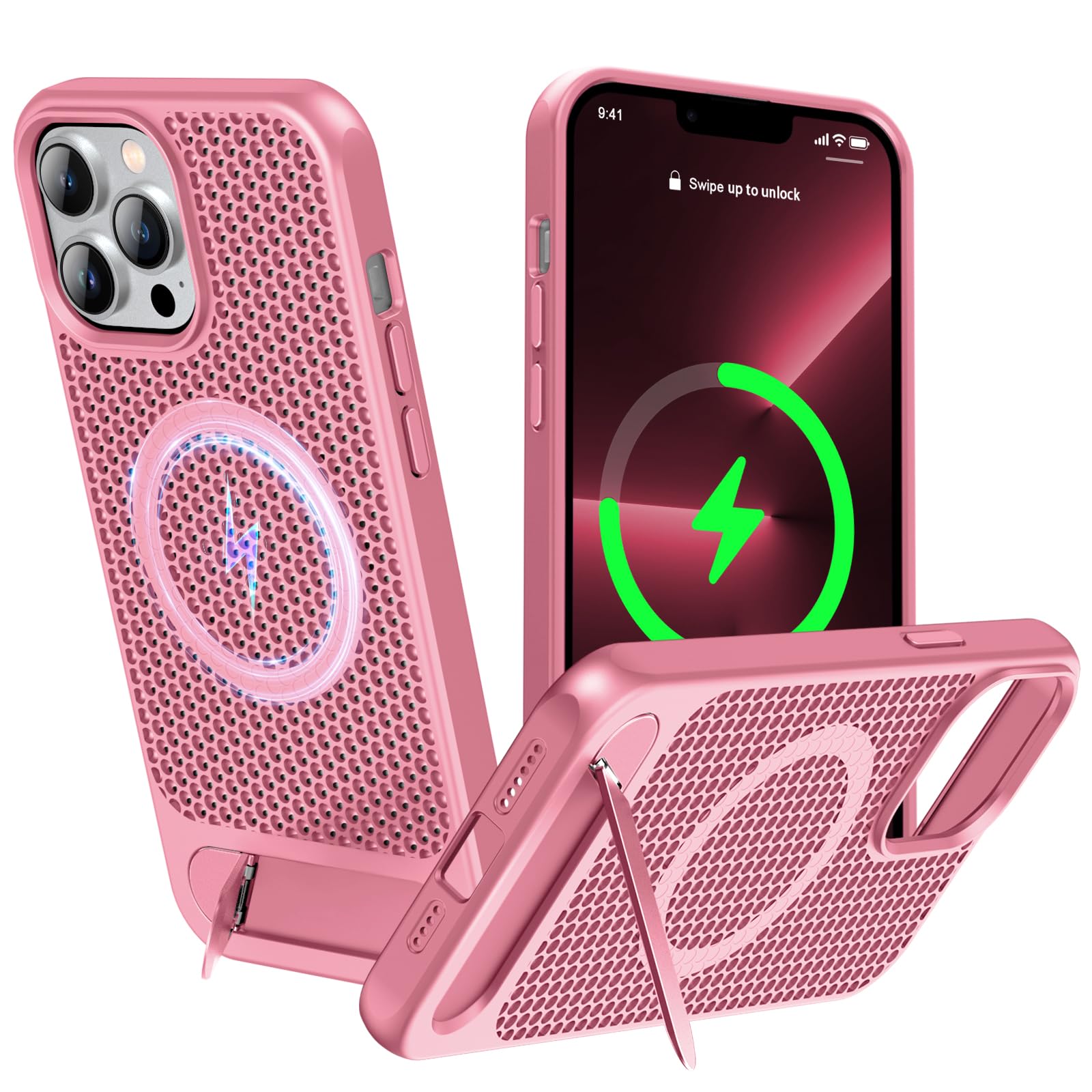 ZHOGTNEG Magnetic Heat Dissipation Case for iPhone 13 Pro