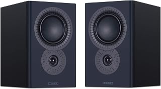 Mission LX-2 MkII Bookshelf or Standmount Speakers in Lux Black (LX-2, Lux Black)