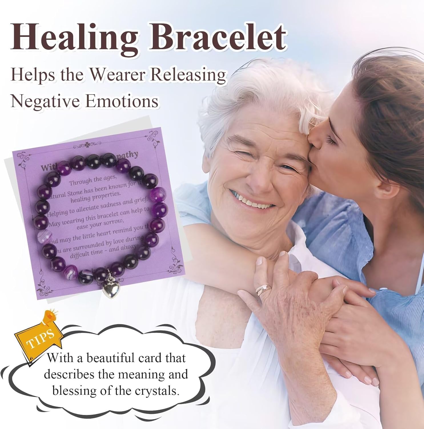 Sympathy Gift Baskets, Care Package for Women, Soothe Grief Sympathy Gifts for Loss of Loved One, Condolences Gift Basket for Loss, Bereavement Miscarriage Gifts for Mothers, Mom, Sister, Friend - Image 5