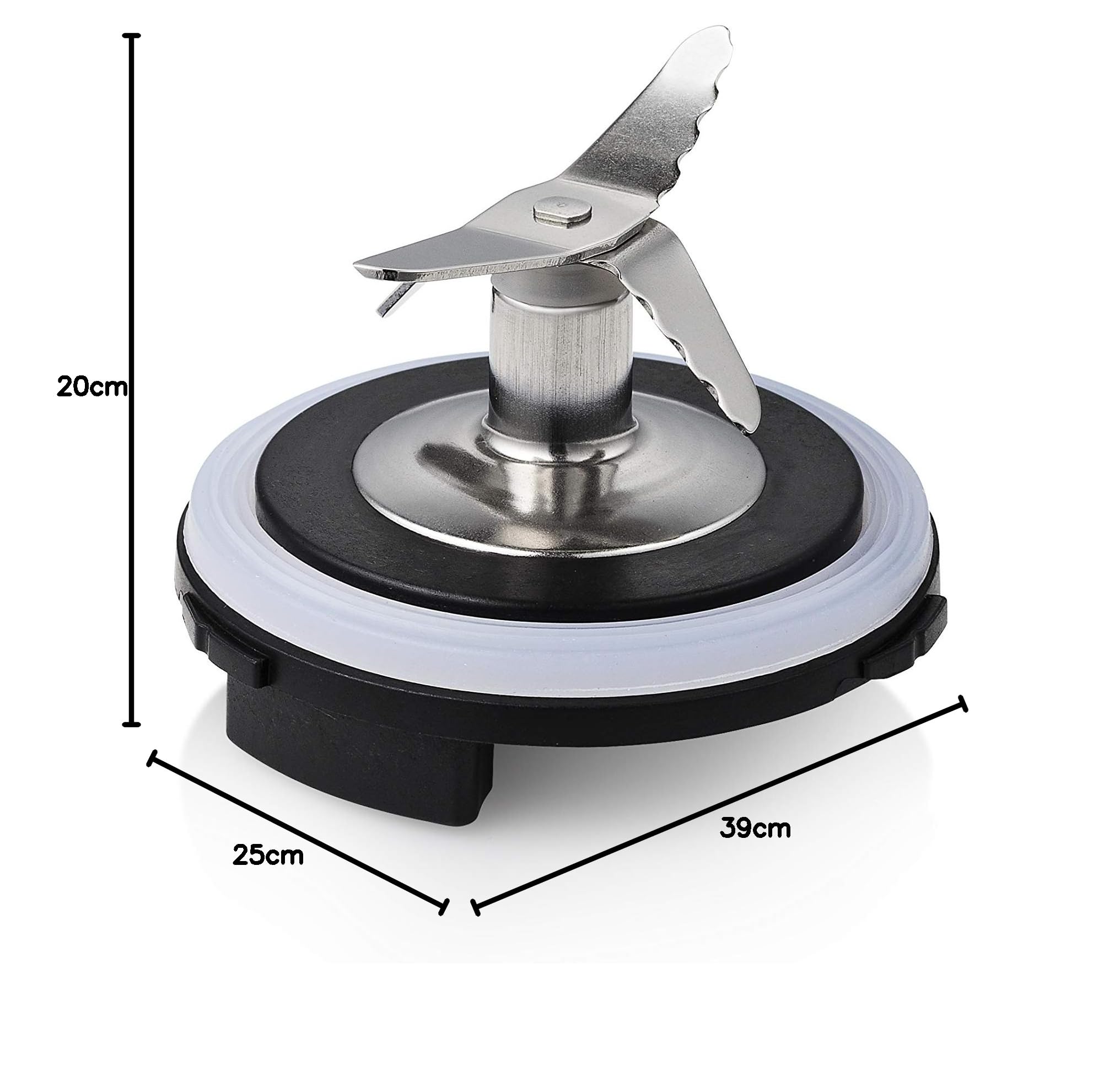 Tristar MX-4823 Robot da cucina multifunzione, 1.5 litri, 2 contenitori inclusi, Frulla, Tritatutto, Affetta, Gratuggia, lame in acciaio inox