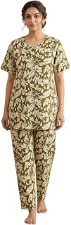 STYLACLUE Women XL Cotton Co-Ord Set | Comfortable & Stylish Lounge Wear Set for Women | Top Length 30 | Chest 44 | Bottom... Price In India