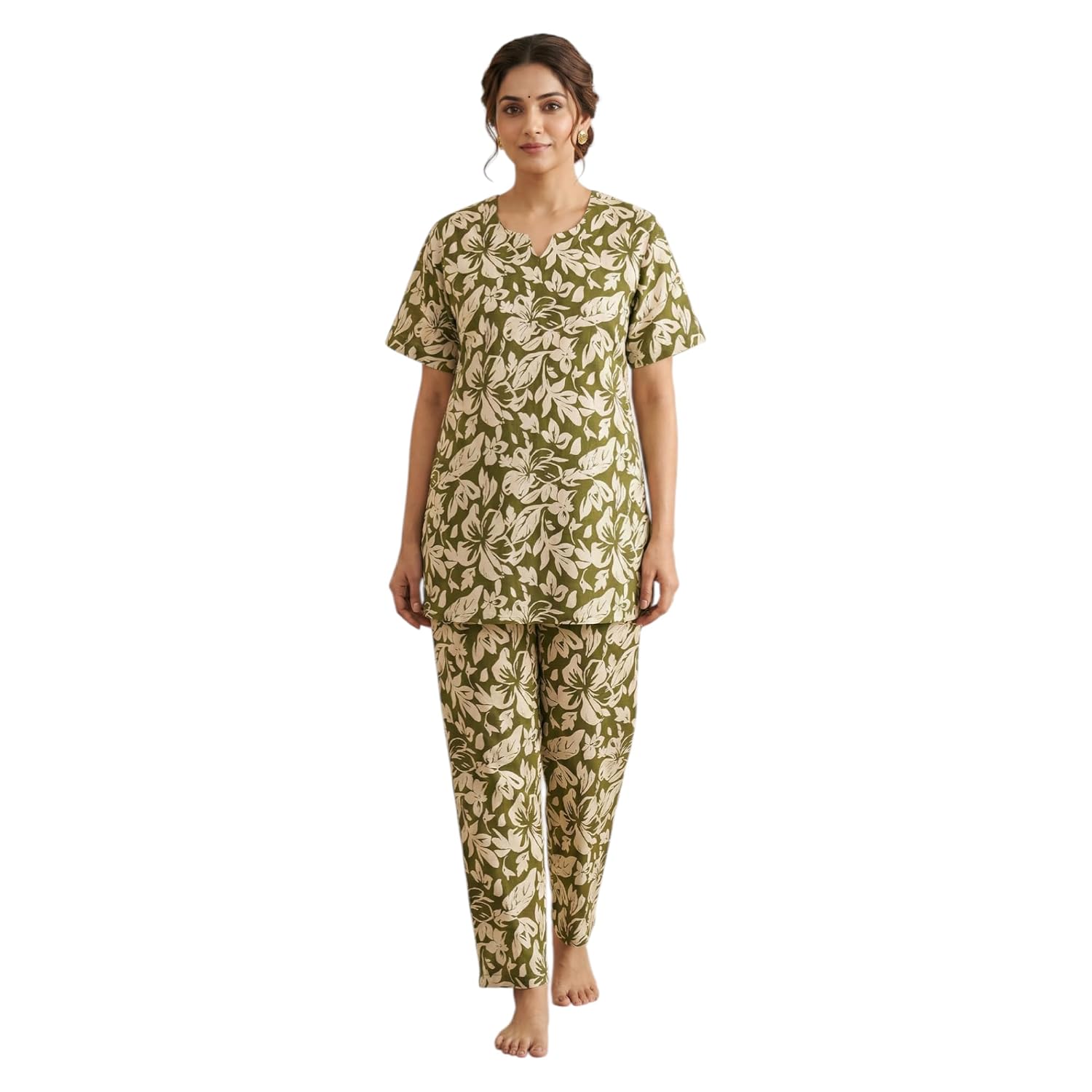 STYLACLUE Women XL Cotton Co-Ord Set | Comfortable & Stylish Lounge Wear Set for Women | Top Length 30 | Chest 44 | Bottom... - Review, Price and Buying Guide