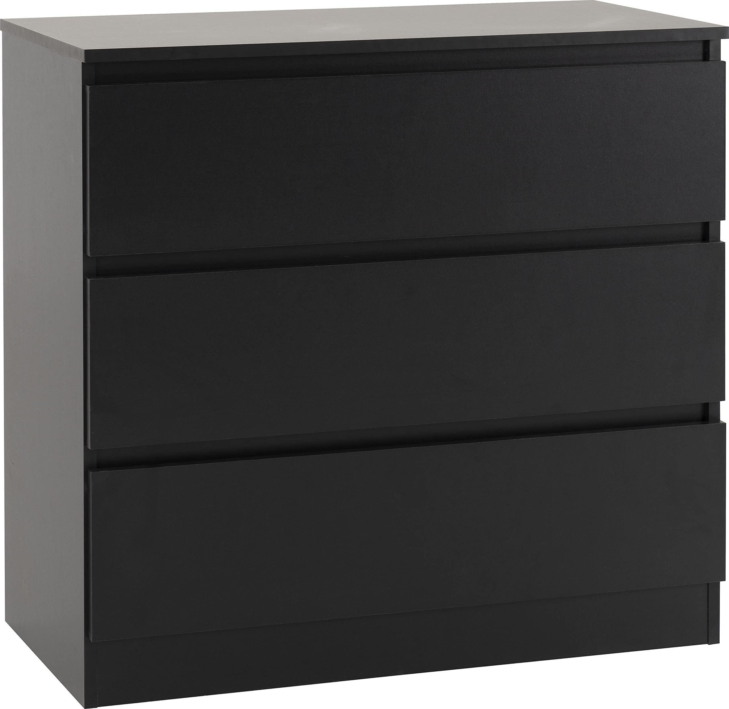 Seconique Malvern 3 Drawer Chest - Sonoma Oak