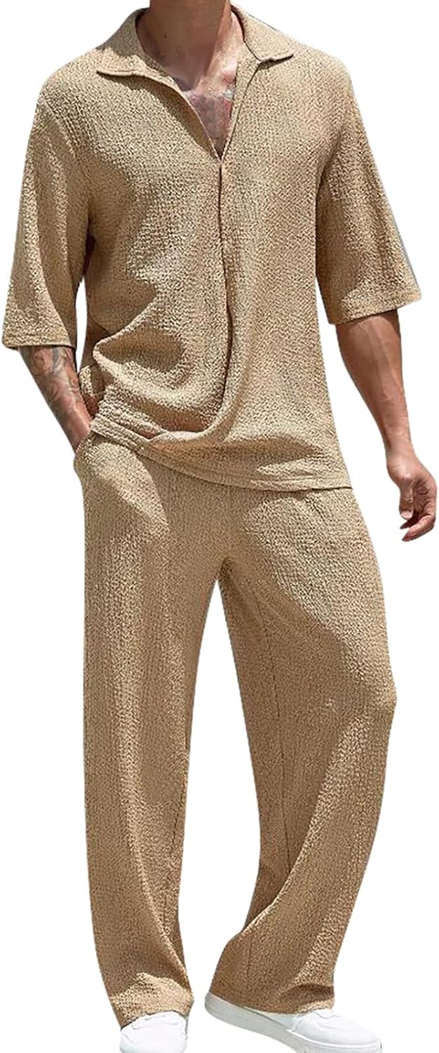 Pantalon Pijama Para Hombre Largo Y Ligero, Pijama Largo De