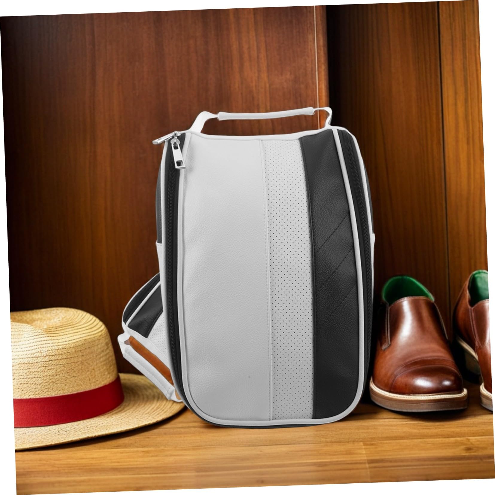 Toddmomy Borsa Per Scarpe Da Golf Custodia Protettiva Per Tacchetti e Calzini Da Golf Adatta Viaggi e Sport All Aperto