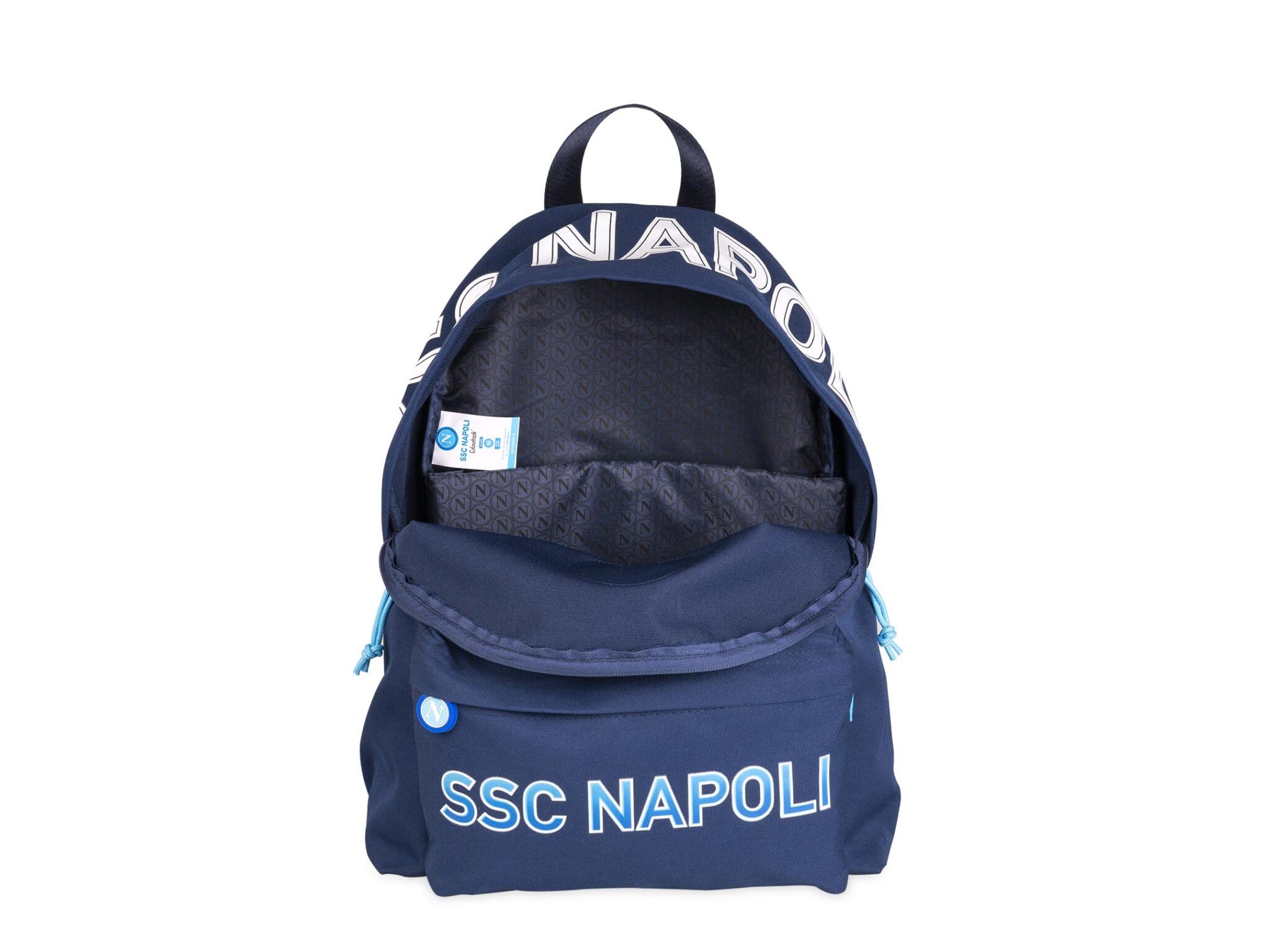 Colourbook Zaino scolastico americano – SSC Napoli 42x30x13 cm