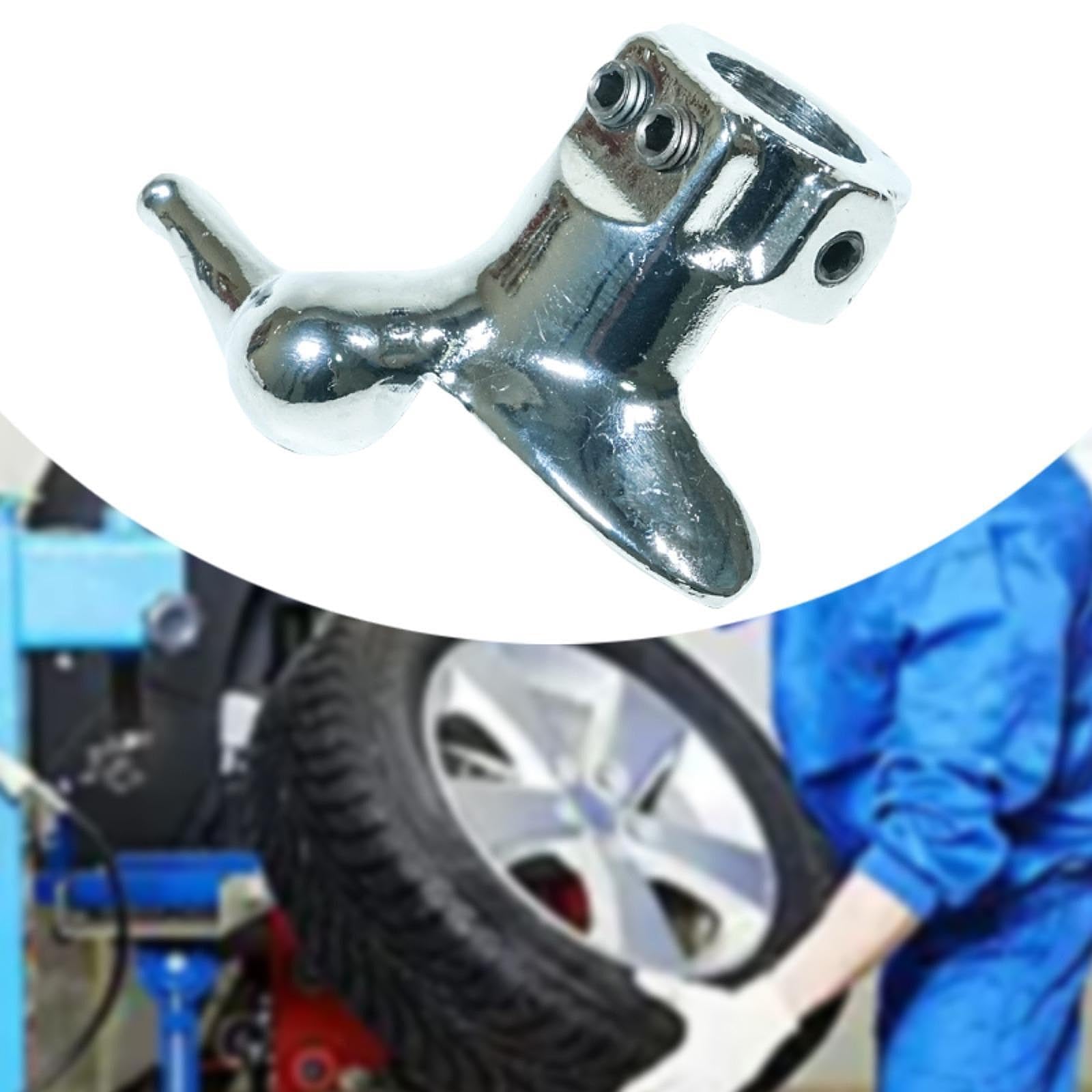 Cabezal Adaptador para Cambiador de Neumáticos de Motocicleta Remoción de Neumáticos con Material de Acero Aleado Protector Nylon Y Instalación Fácil, Adaptador de 30 Mm