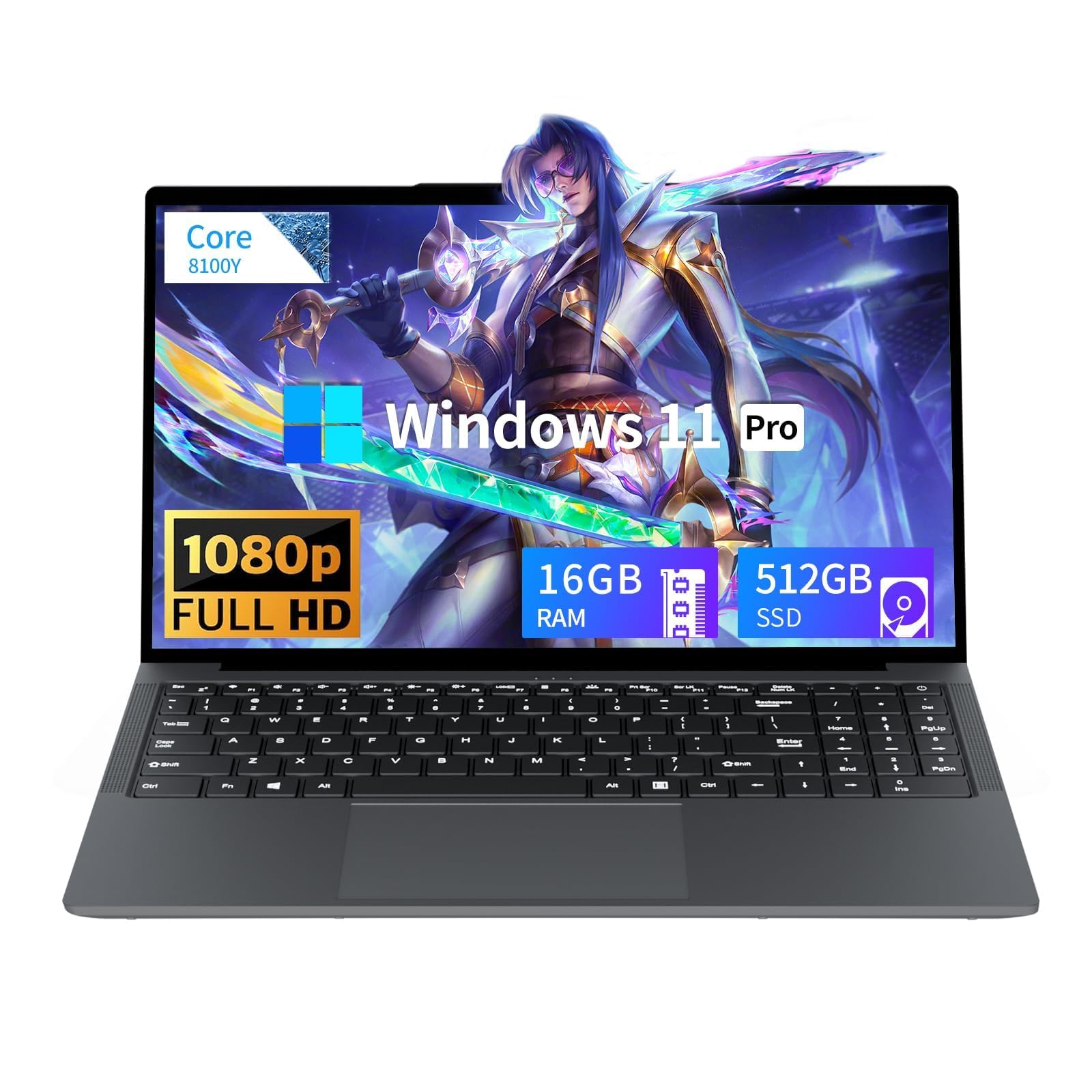 Amazon.co.jp: 15.6インチノートパソコン、コアプロセッサ搭載ノート