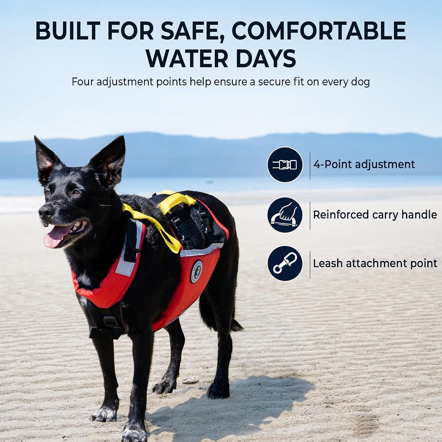 Underdog Schwimmweste für Hunde (S)