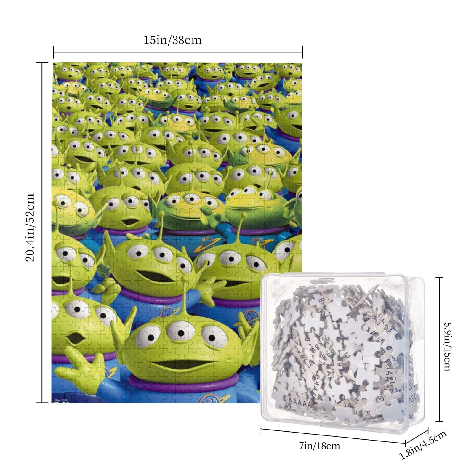 Amazon.co.jp: トイストーリー エイリアン アニメ ジグソーパズル 500