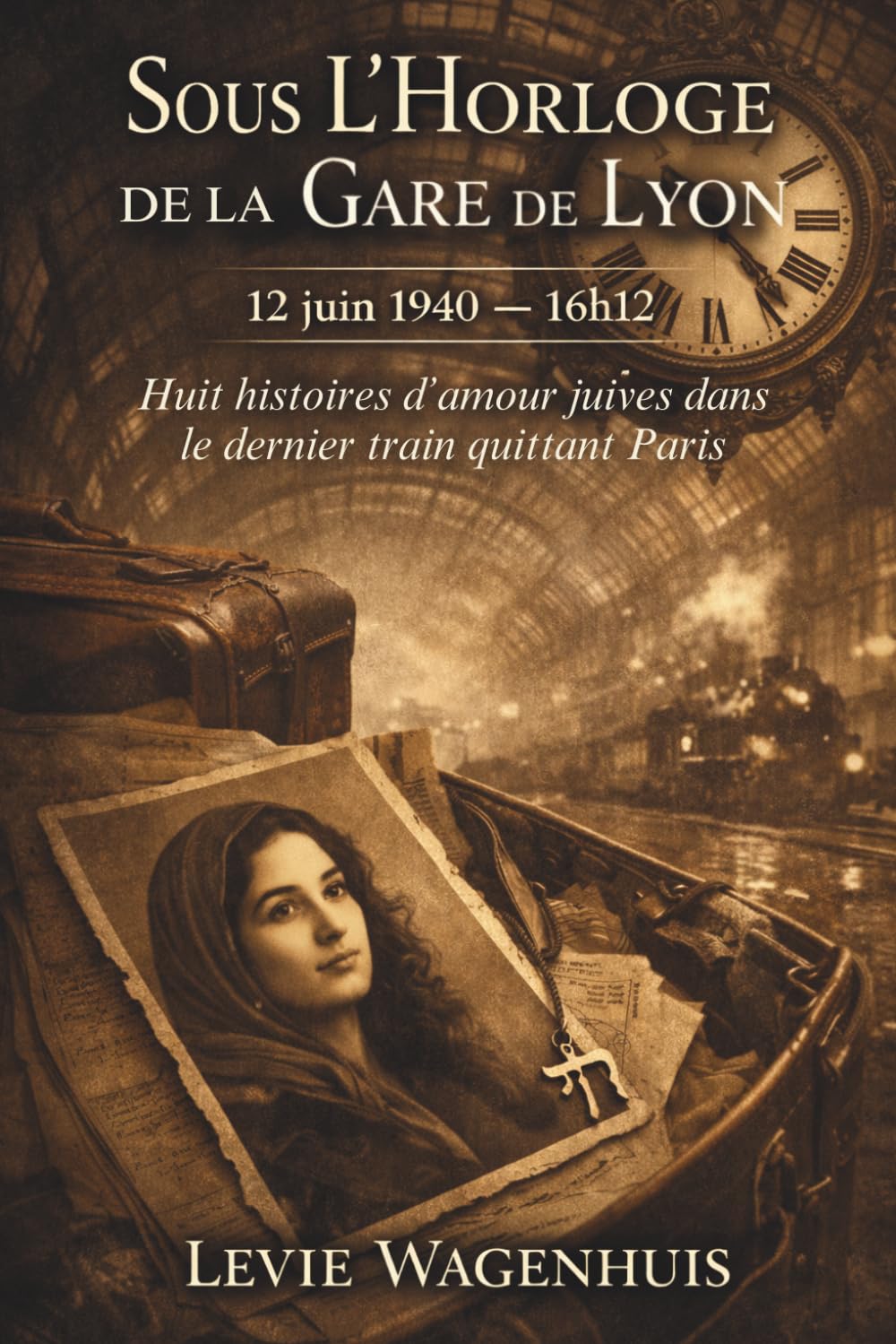 Sous l’Horloge de la Gare de Lyon: Huit histoires d’amour juives dans le dernier train quittant Paris