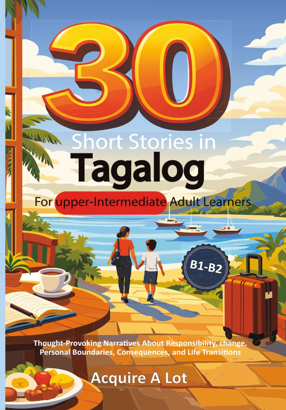 30 Short Stories in Tagalog for Upper-Intermediate Adult Learners: B1–B2. Thought-Provoking Narratives About Responsibility, Change, Personal ... Transitions (The Philippine Language Path)