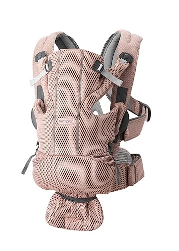 Miniatura 2 de BabyBjörn Portabebés libre, malla 3D, beige gris (gris beige)