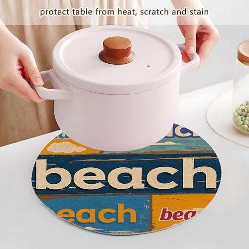 Miniatura 5 de 3 piezas salvamanteles antideslizantes para estufa de 15 pulgadas resistentes al calor manteles individuales accesorios para el hogar alfombrilla de